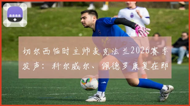 切尔西临时主帅麦克法兰2026赛季发声:科尔威尔、佩德罗康复在即,代理主帅自述执教心得与阵容展望